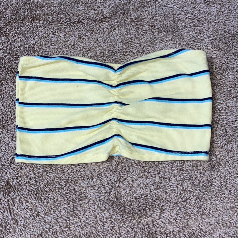 Cropped tube top